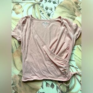 Hollister Light Pink Baby Tee